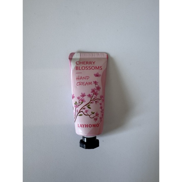 PINK FLOWER BLOOMING HAND CREAM - Travel Size  #CHERRY BLOSSOM - Picture 1 of 3